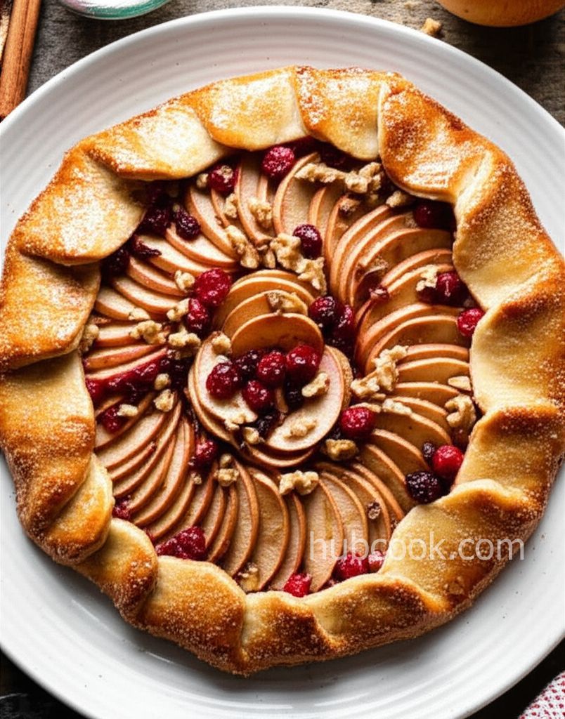 Rustic Fall Fruit Tart