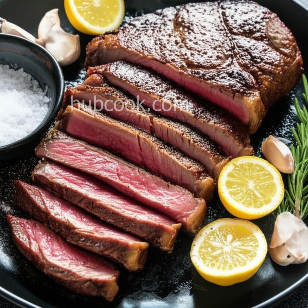Salt and Pepper Ribeye Steak