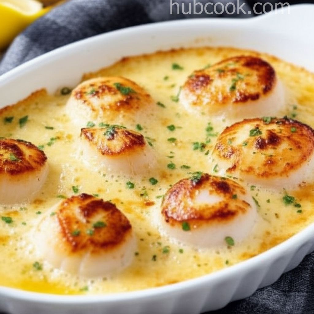 Scallop Gratin