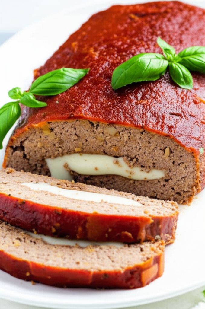 Stuffed Italian Meatloaf