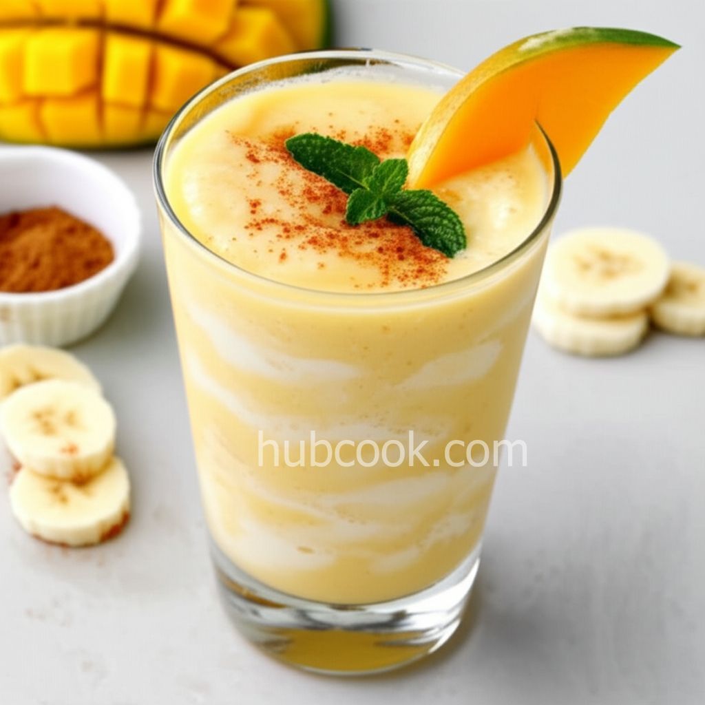Vanilla Banamango Smoothie