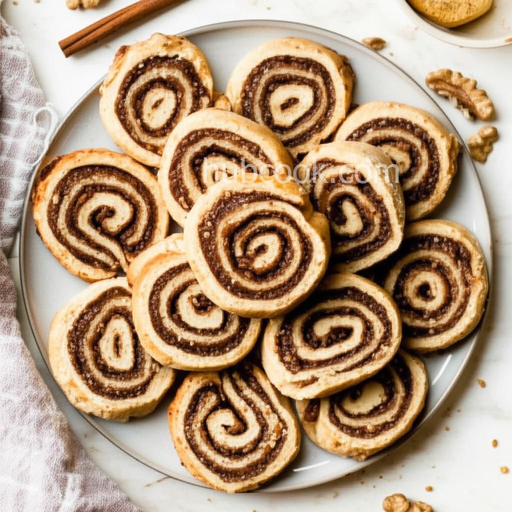 Baklava Pinwheel Cookies