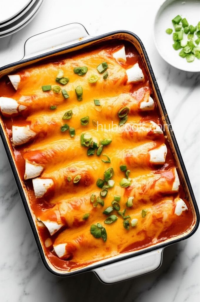 Campbell's Easy Chicken and Cheese Enchiladas