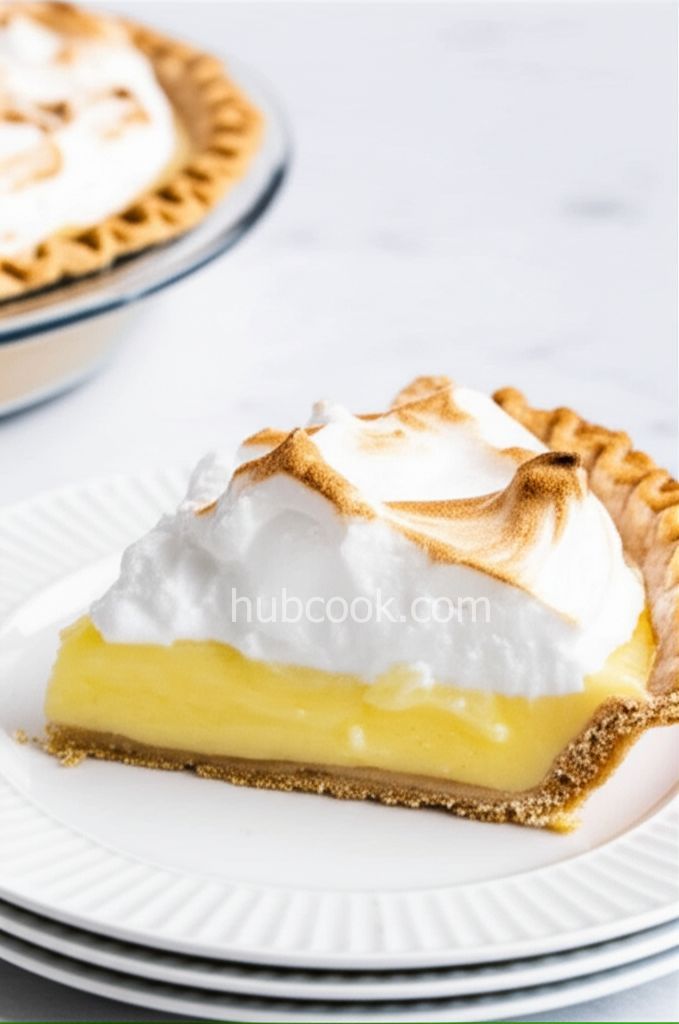 Coconut and Lemon Cream Pie