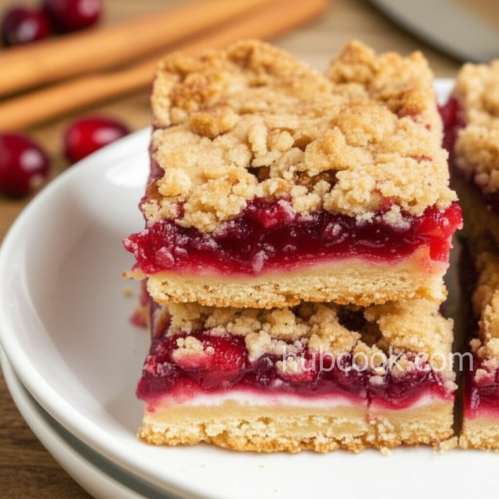 Cranberry Jam Bars