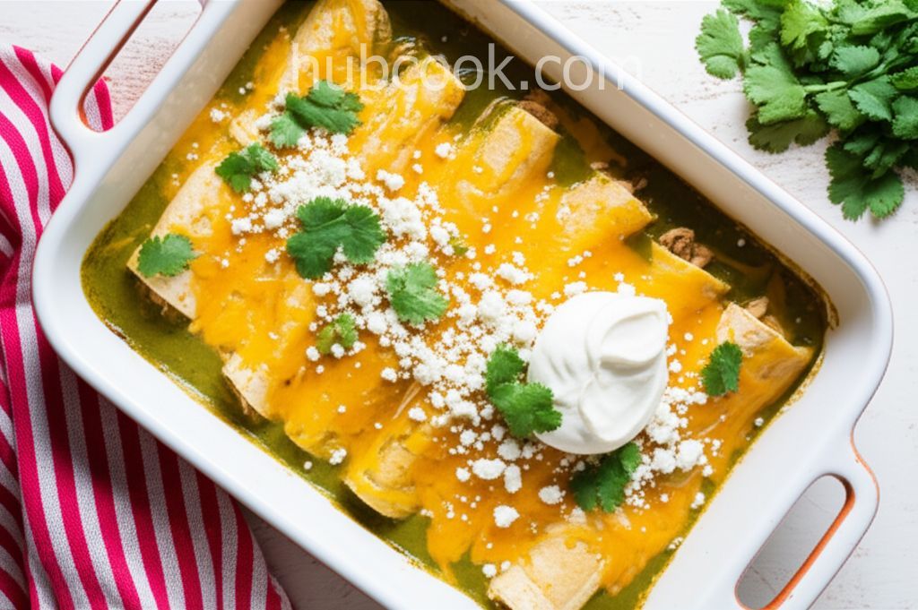 Enchiladas Verdes (Green Enchiladas)