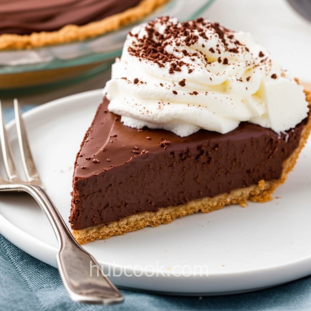 Grandma Emma's Fudgy Chocolate Pie