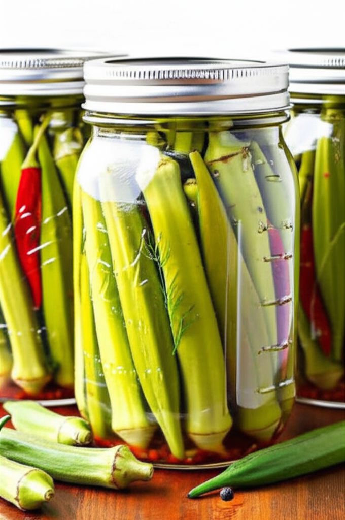 Grandma Oma's Pickled Okra