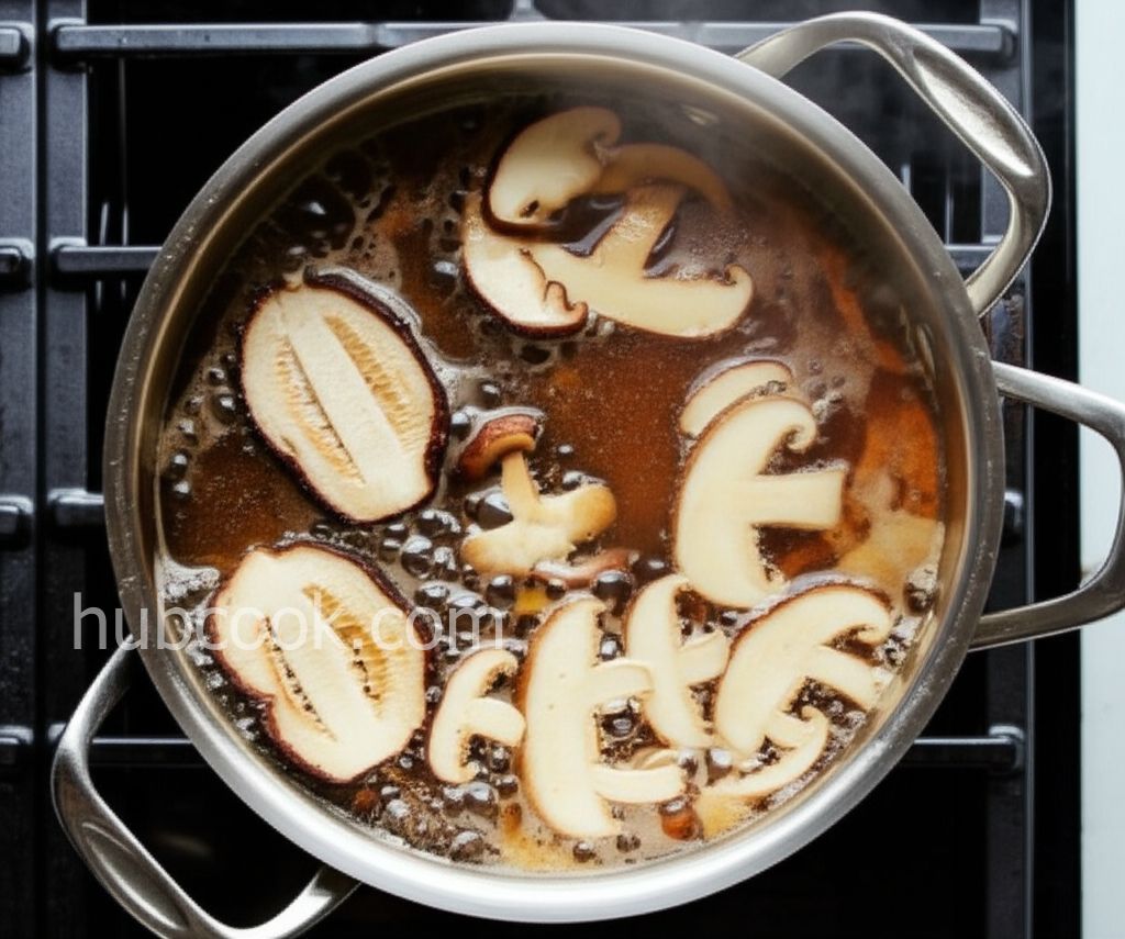 Miso Soup with Shiitake Mushrooms