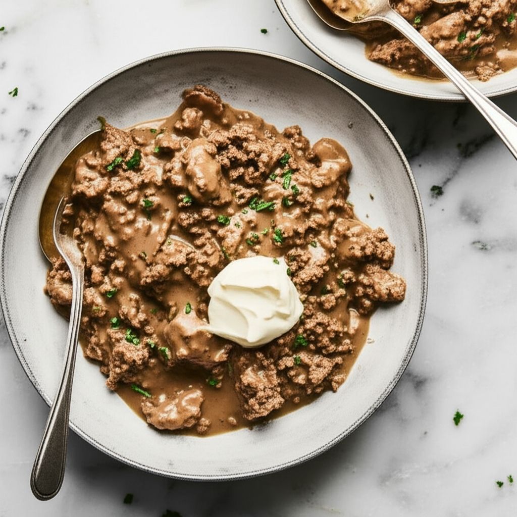 Mitzie's Beef Stroganoff