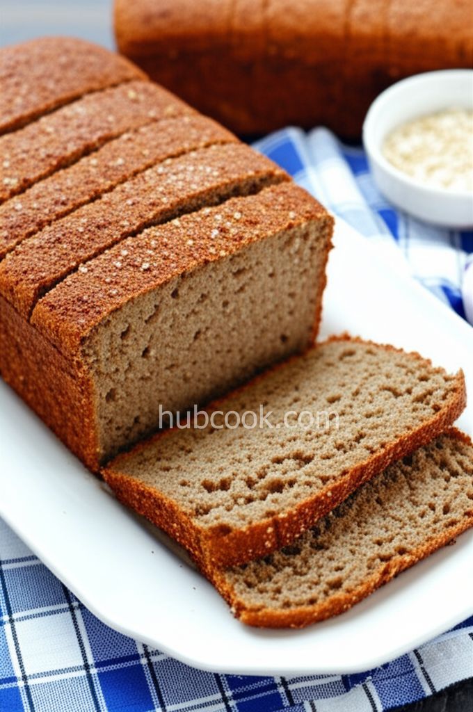 Old-Fashioned Porridge and Molasses Bread