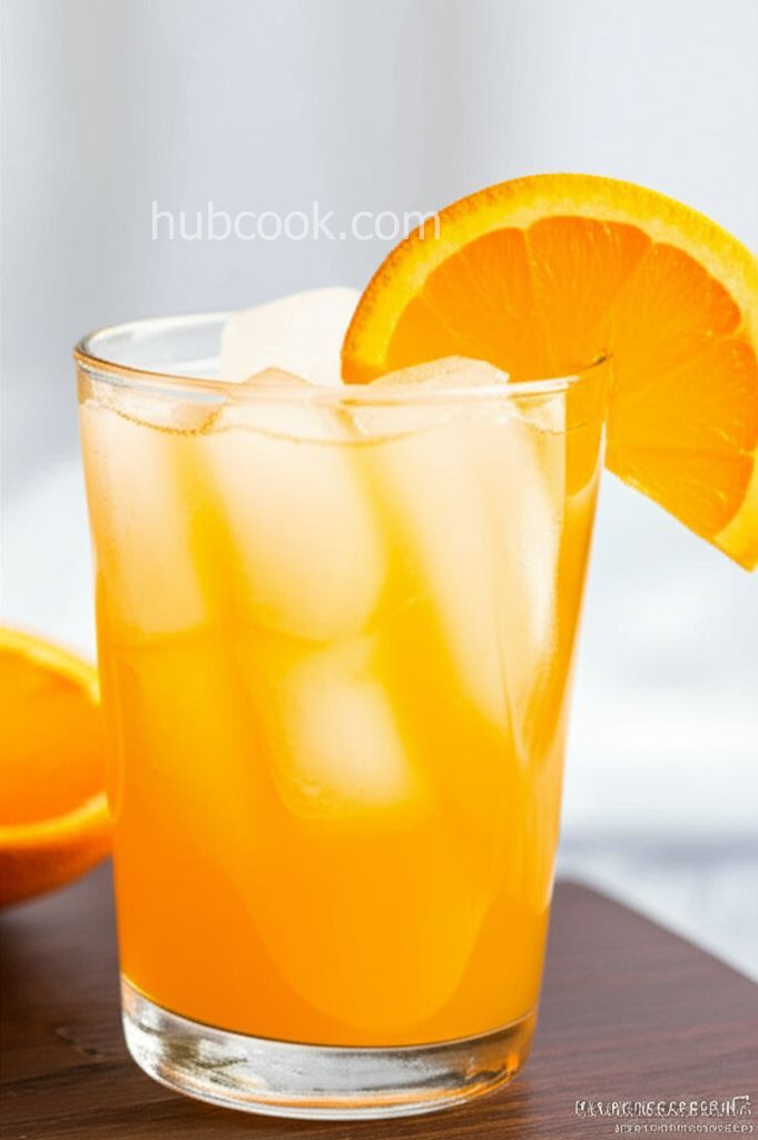 Orange Crush! Fresh Squeezed Orange and Vodka Cocktail