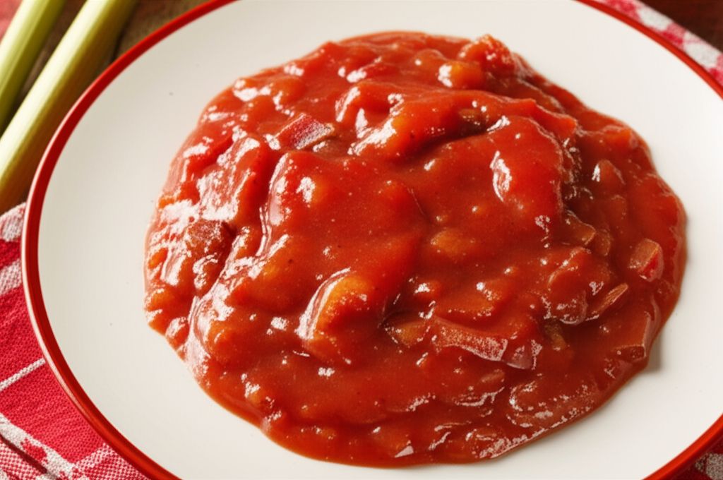 Rhubarb Barbeque Sauce