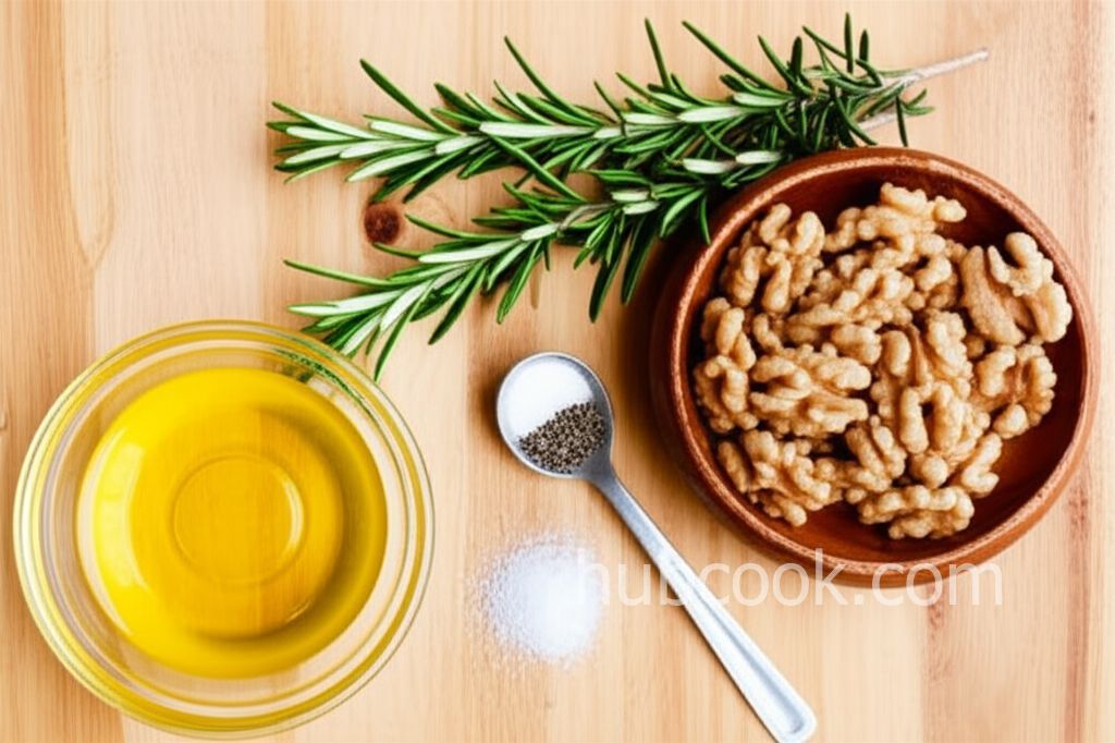 Rosemary and Sea Salt Walnuts