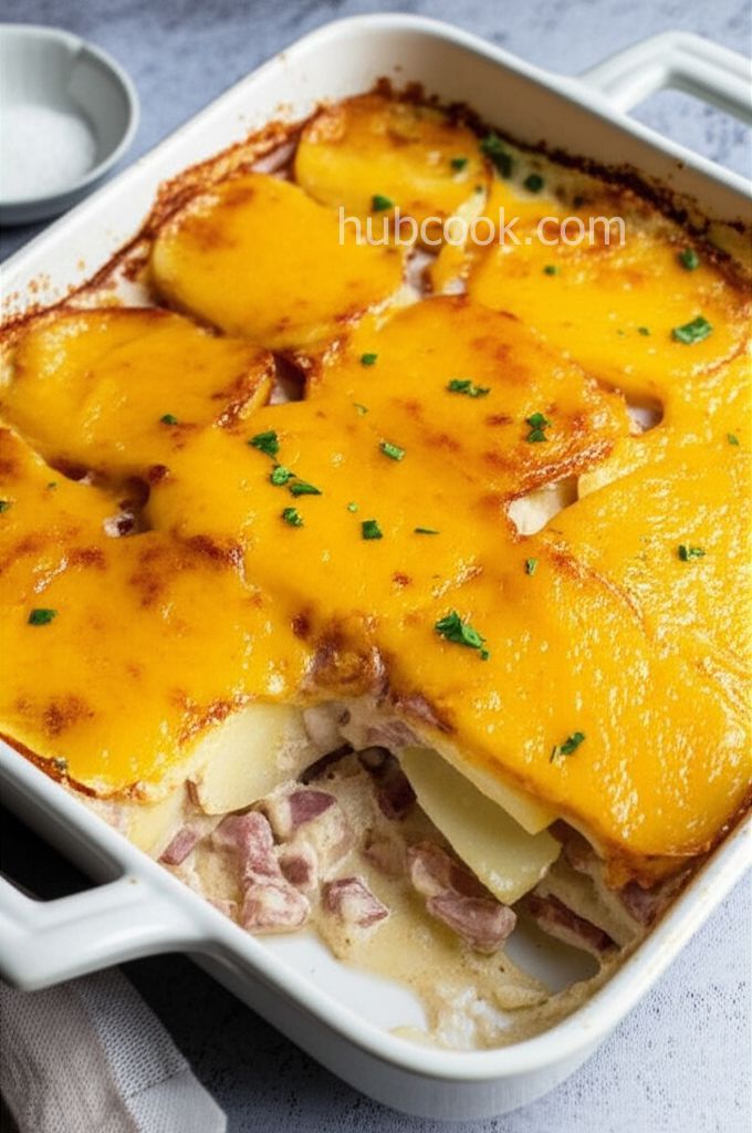 Scalloped Potatoes au Gratin