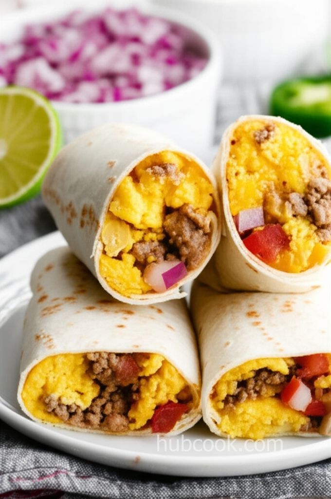 Southwest Breakfast Burritos