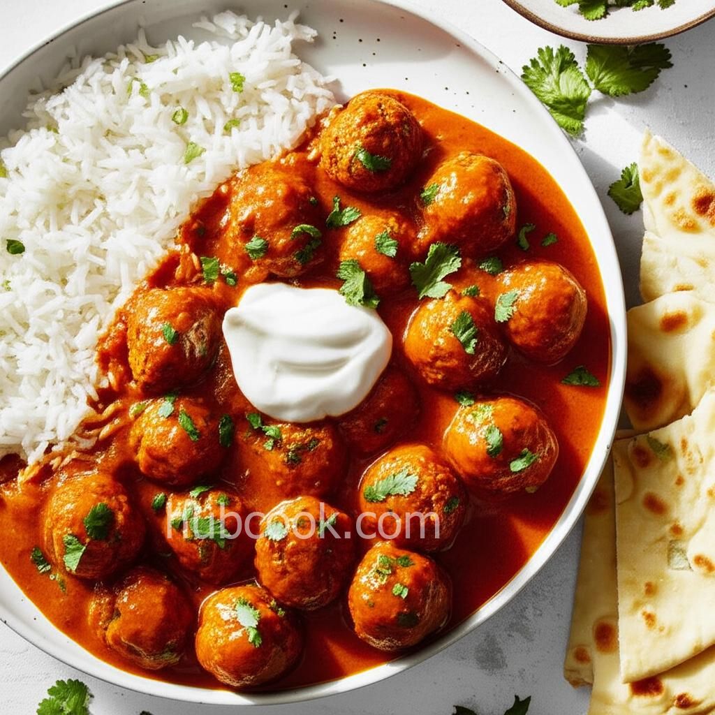 Spicy Chicken Curry Meatballs