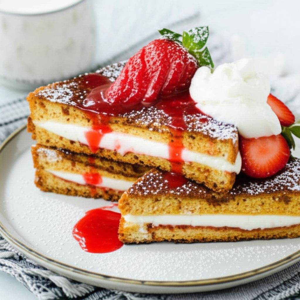 Strawberry Cheesecake French Toast