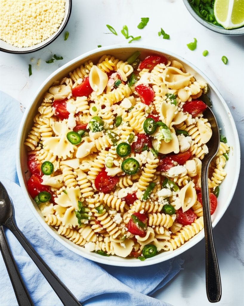 Summer Street Corn Pasta Salad