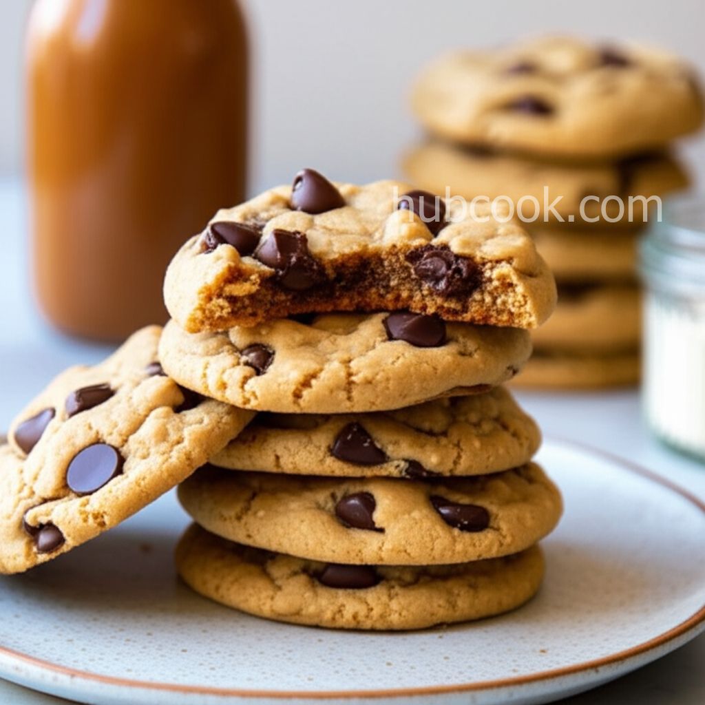 Tahini-Chocolate Chip Cookies