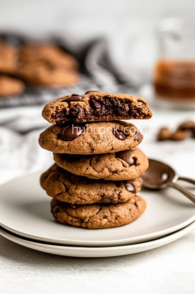 Turkish Coffee and Cacao Nib Cookies