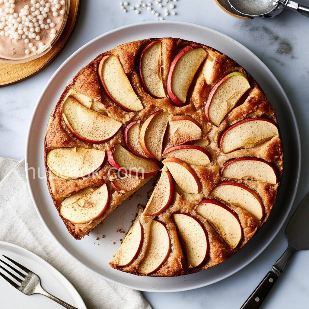 Cardamom Apple Cake