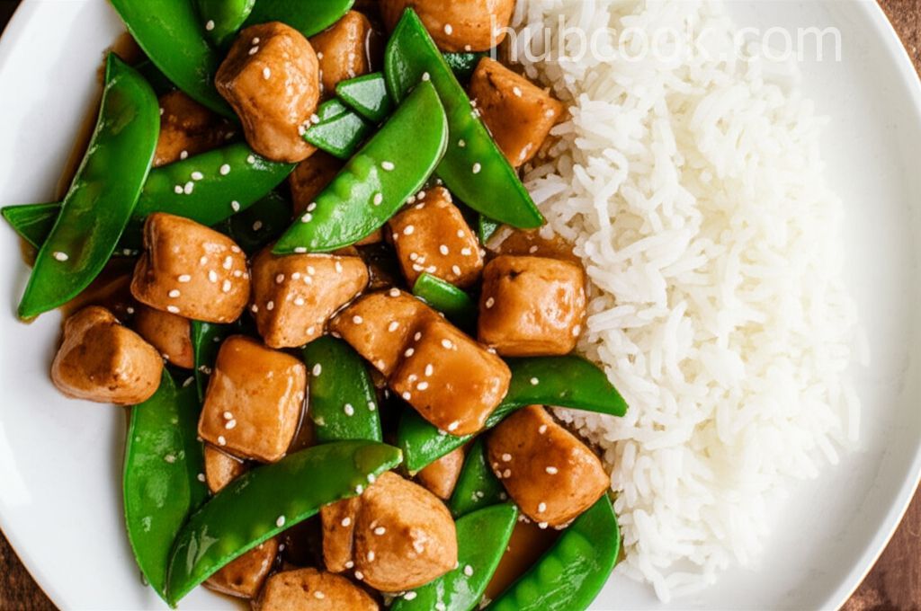 Chicken and Snow Peas
