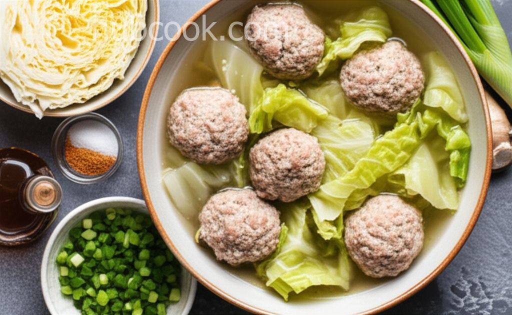 Chinese Lion's Head Soup