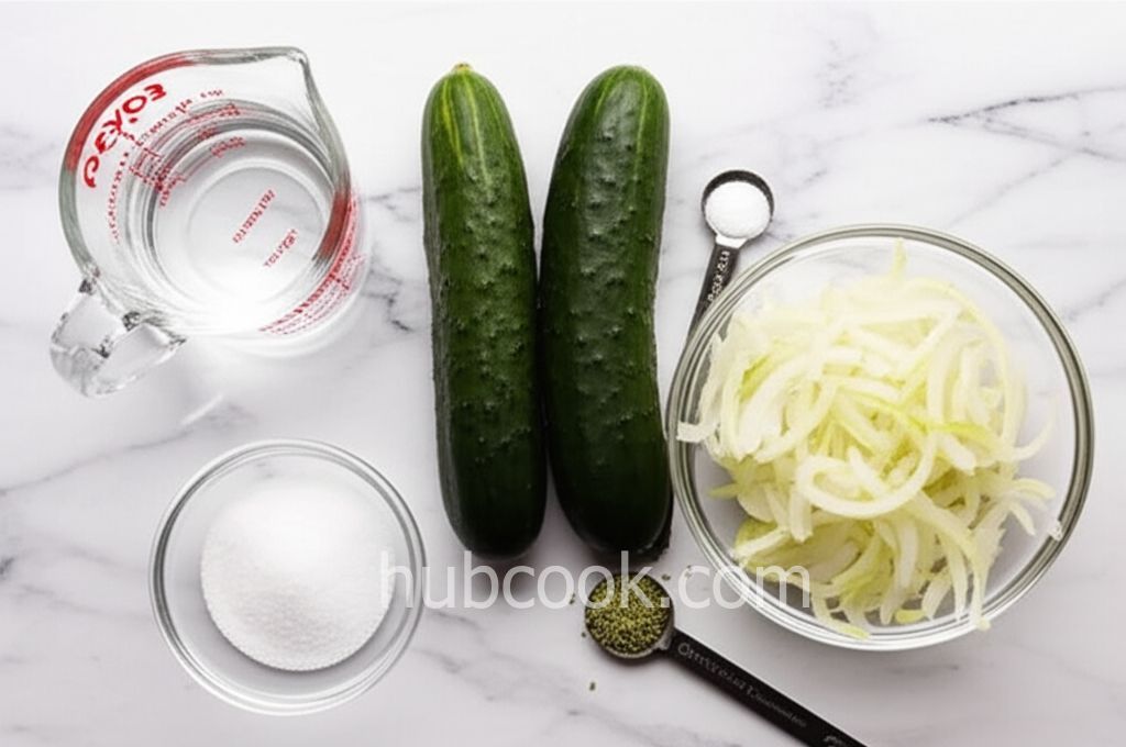 Crisp Marinated Cucumbers