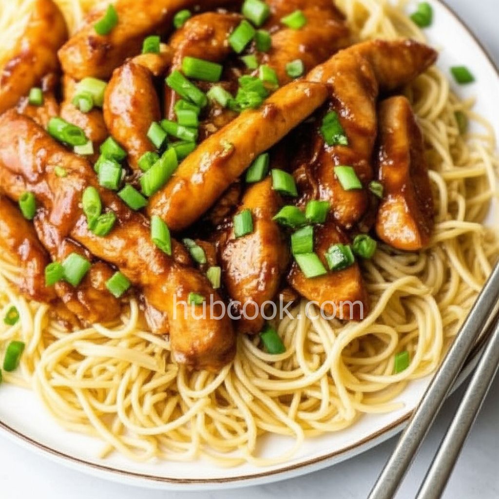 Family Favorite Chicken Lo Mein
