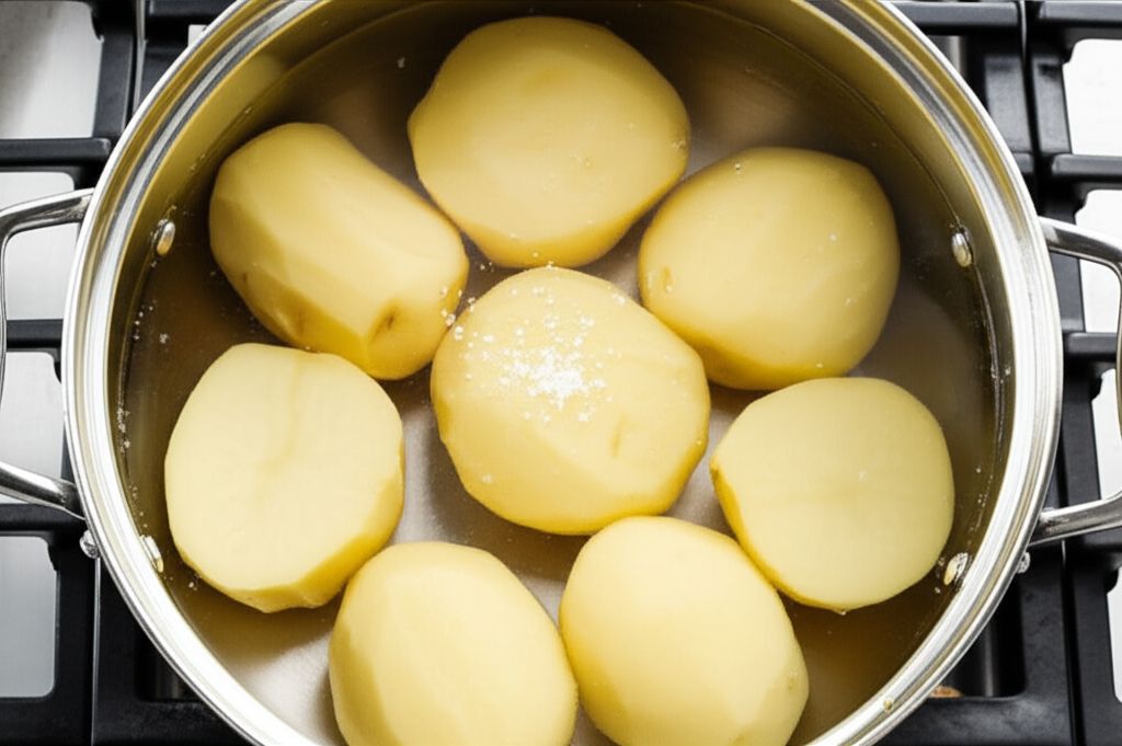 French Garlic Mashed Potatoes
