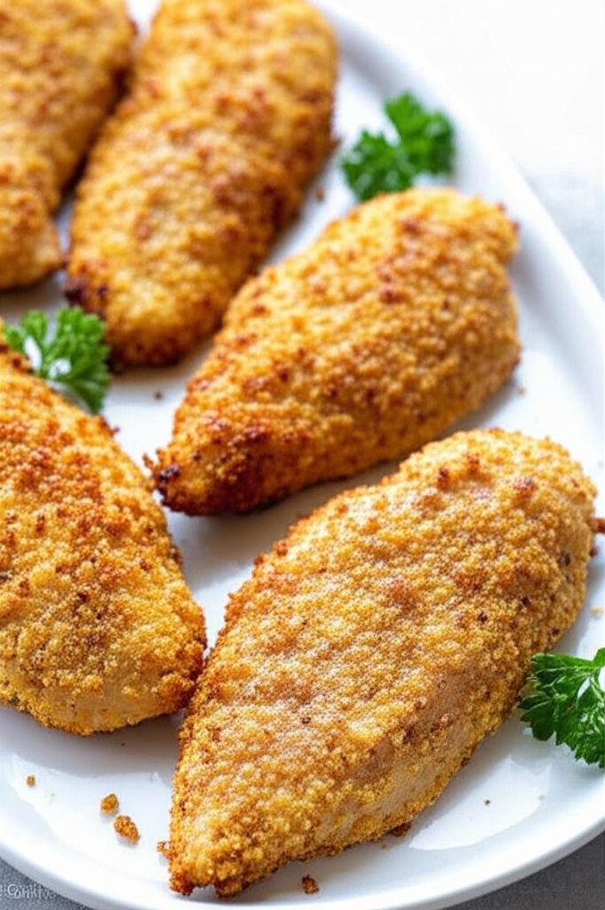 French Onion-Breaded Baked Chicken