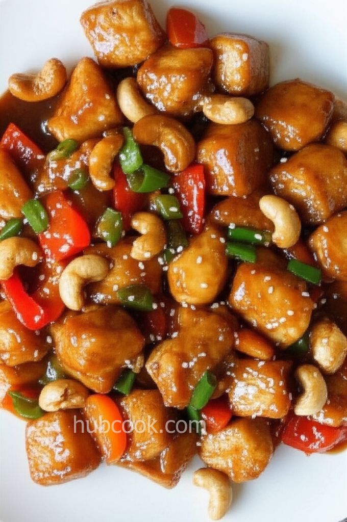 Ginger Chicken with Cashews