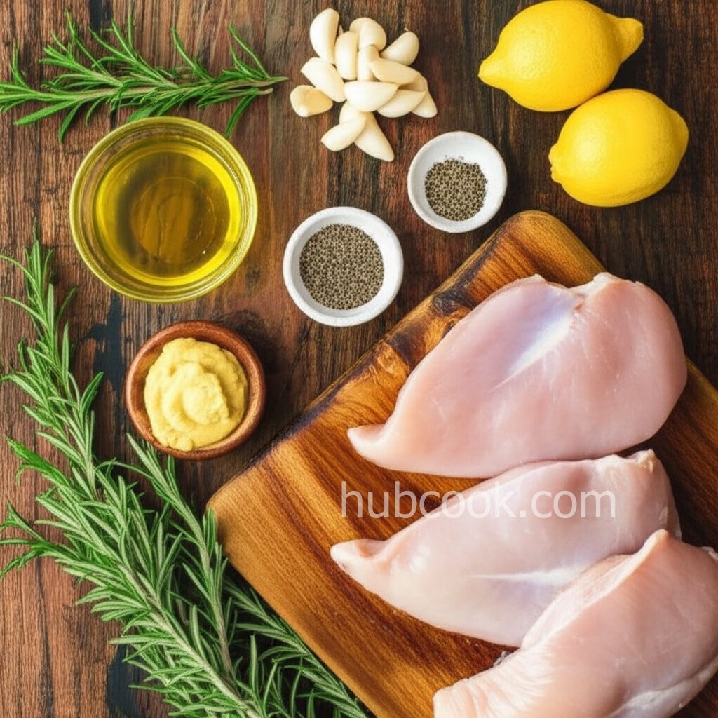 Grilled Rosemary Chicken Breasts