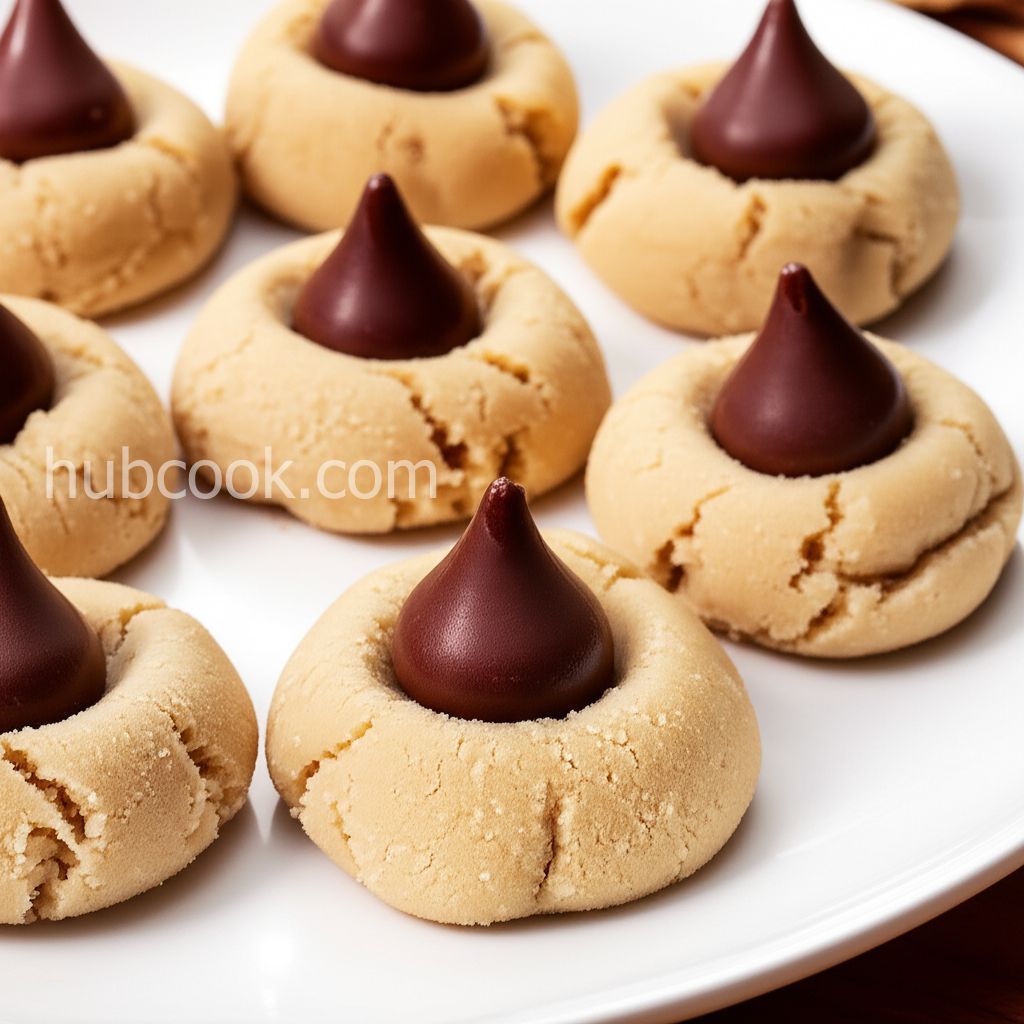 Mom's Peanut Butter Blossom Cookies