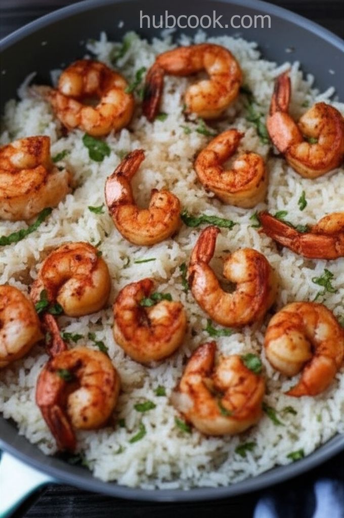 One-Pan Shrimp And Rice