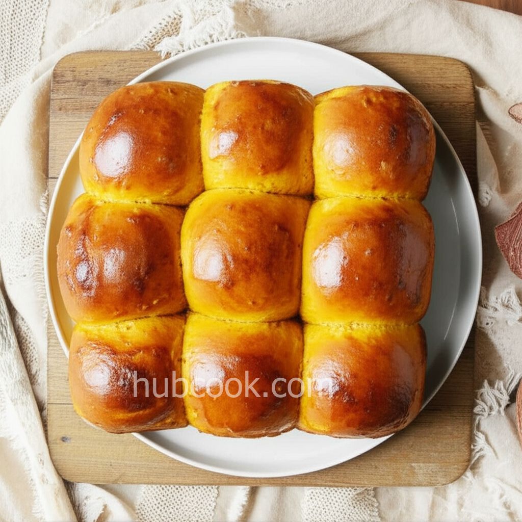Pumpkin Dinner Rolls in the Bread Machine
