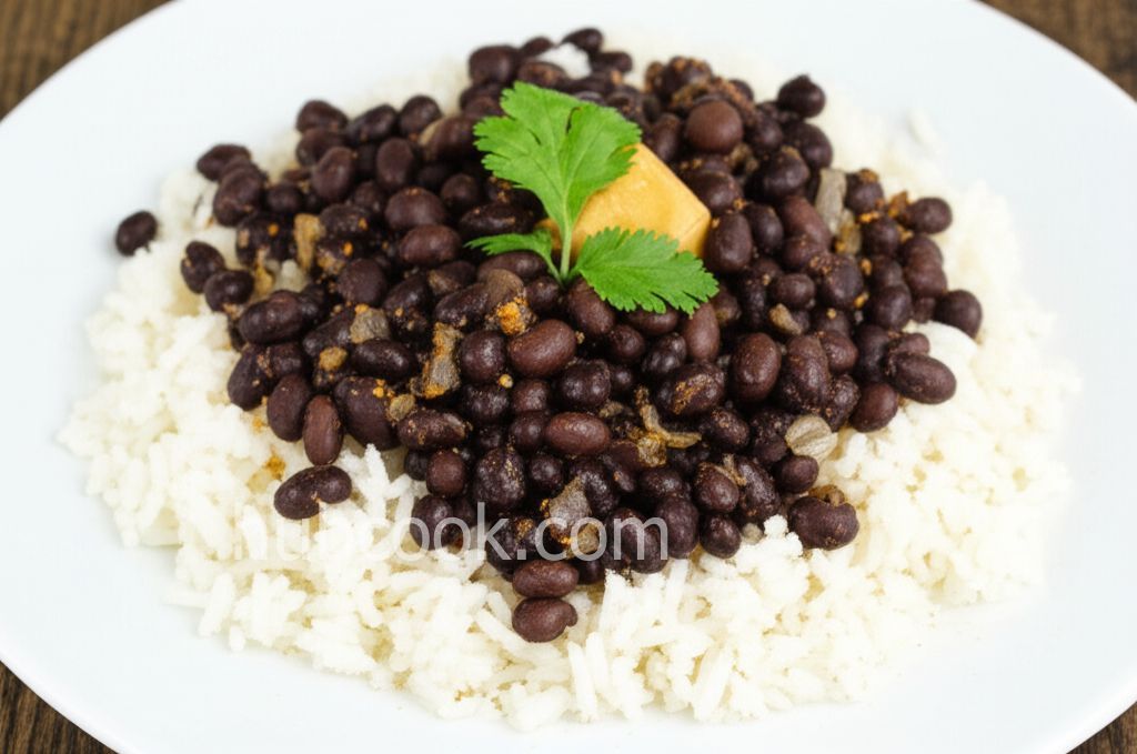 Quick and Easy Black Beans and Rice