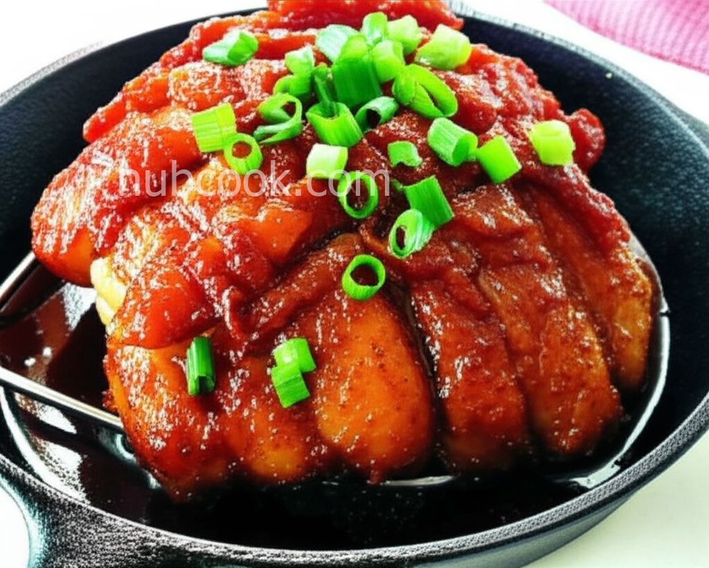 Roast Pork in Asian Brown Sauce