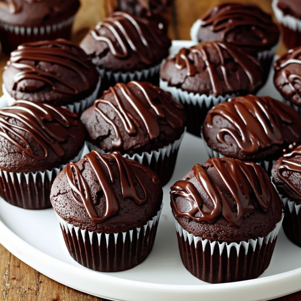 Super Easy Chocolate Cupcakes