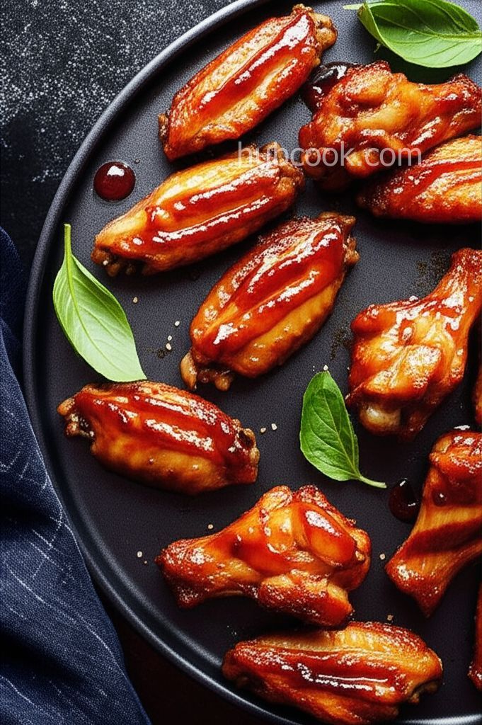 Sweet and Spicy BBQ Chicken Wings