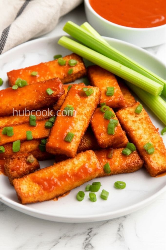 Buffalo Tofu 'Wings'