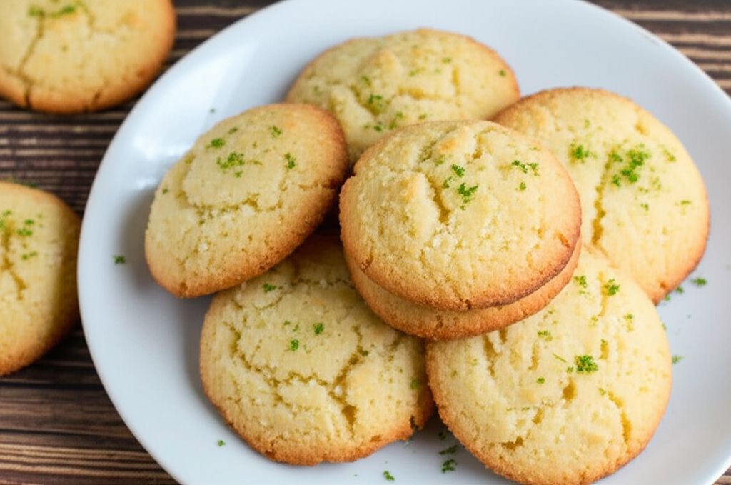 Cornmeal Coconut Cookies