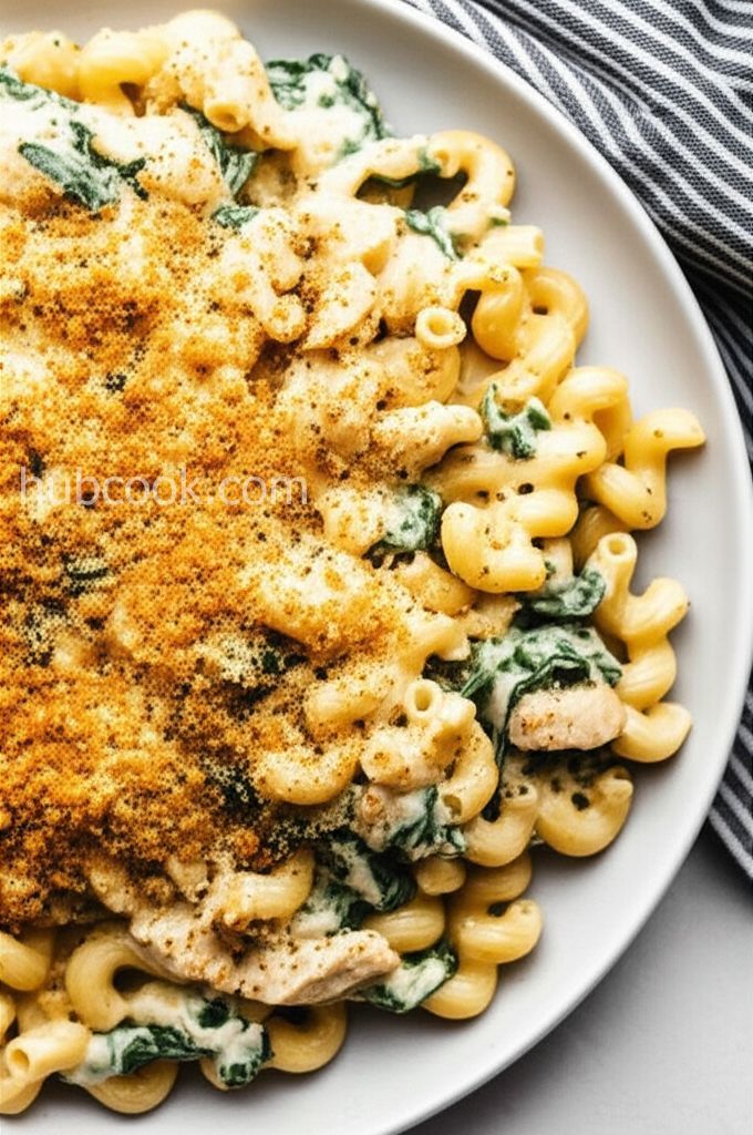 Creamy Chicken Florentine Pasta
