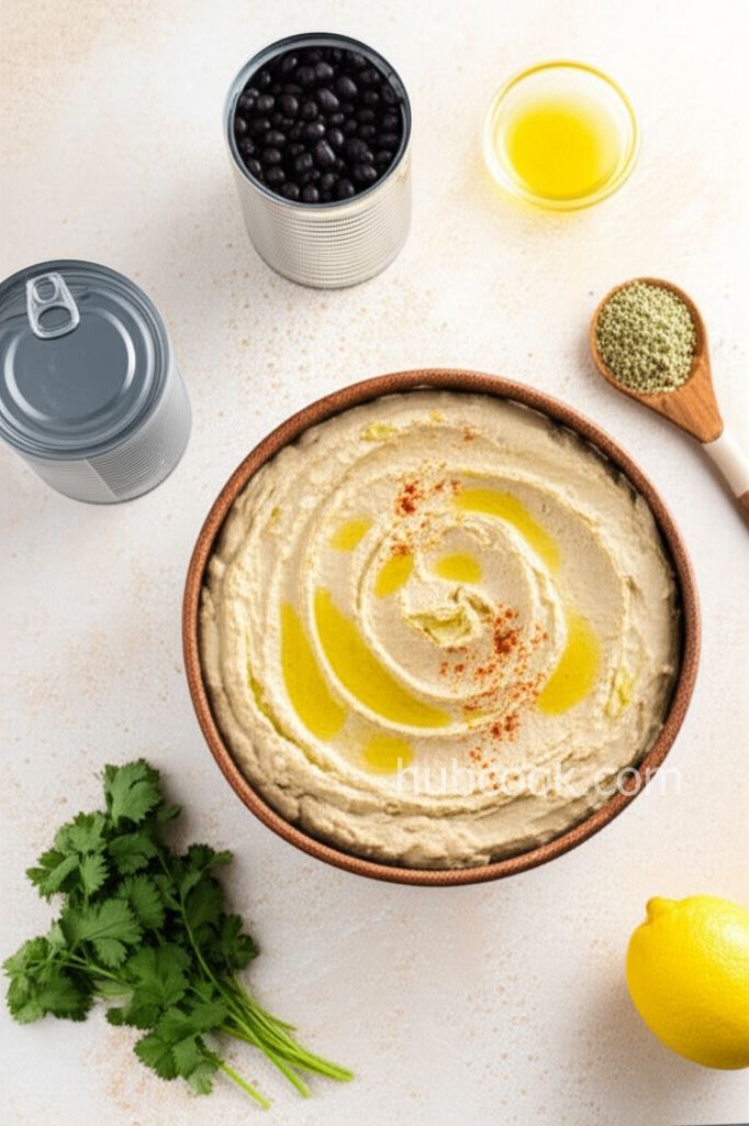 Easy Black Bean Hummus
