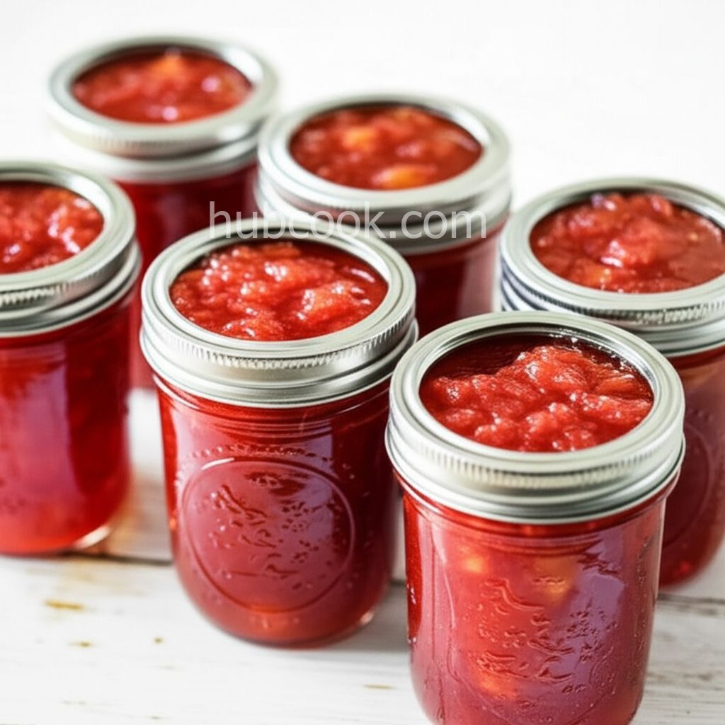 Easy Rhubarb Jam