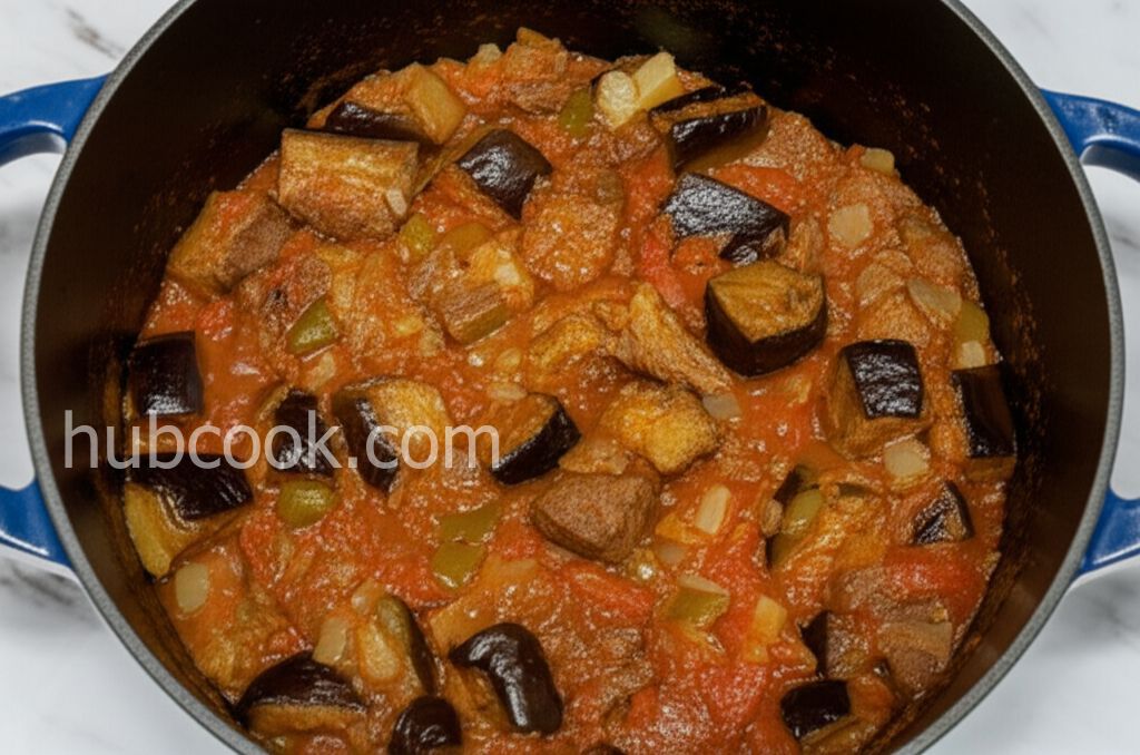 Eggplant and Lamb Stew