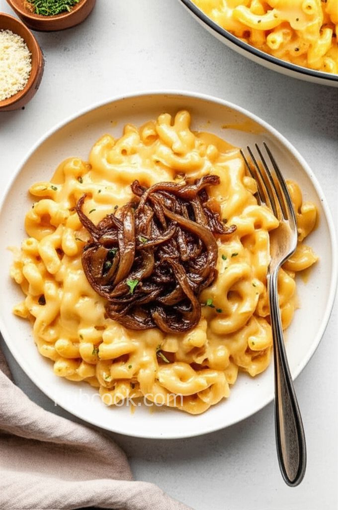 French Onion Mac and Cheese