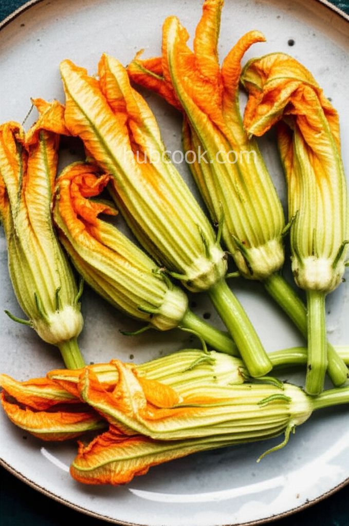 Fried Stuffed Squash Blossoms