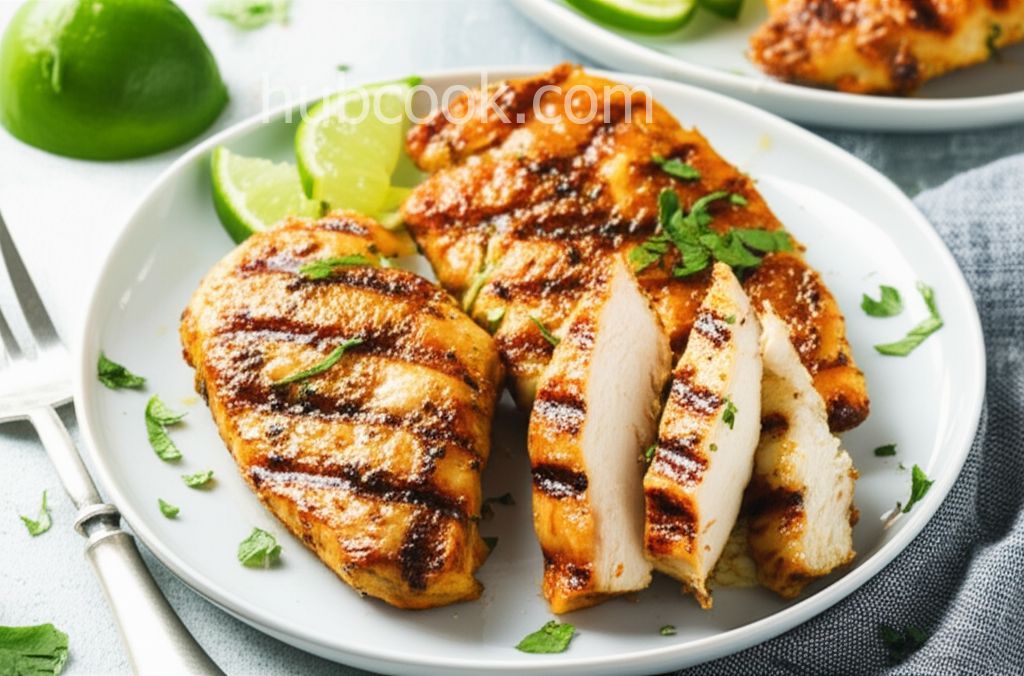 Grilled Chile-Cilantro-Lime Chicken